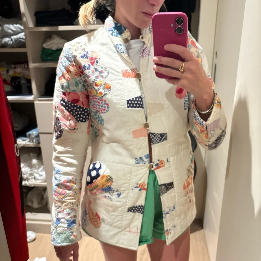 Vintage patchwork jacket - Picture 4 of 4